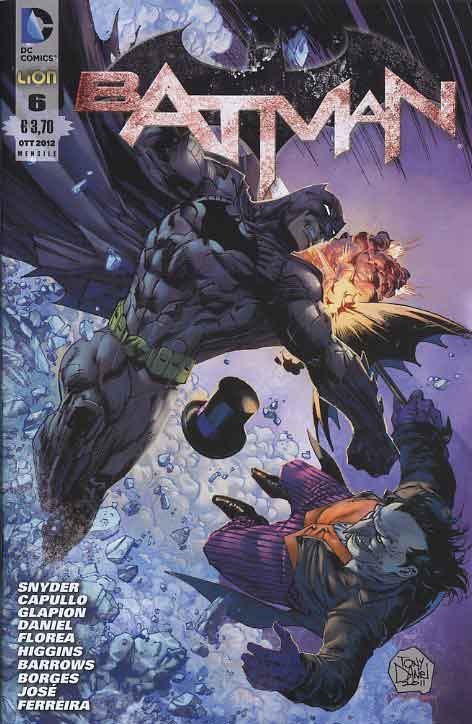 BATMAN serie new 52 6-LION- nuvolosofumetti.