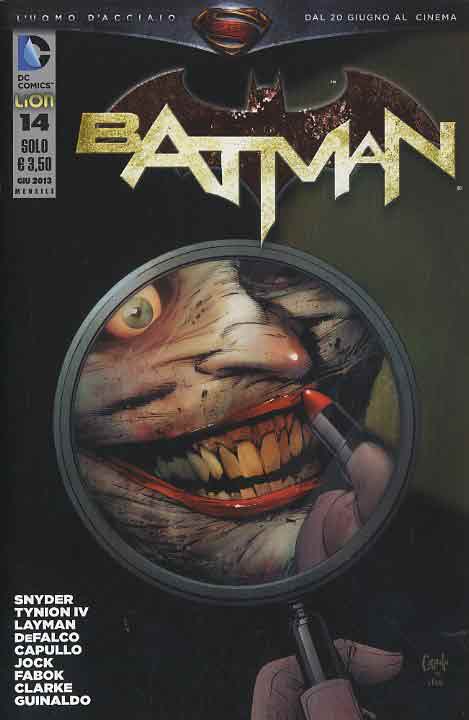 BATMAN serie new 52 14-LION- nuvolosofumetti.