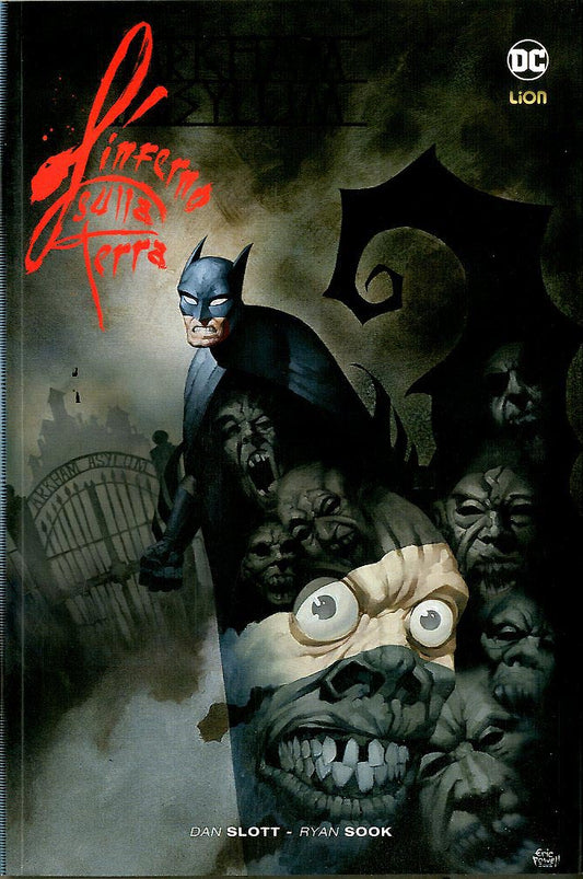 BATMAN ARKHAM ASYLUM l'inferno sulla terra-LION- nuvolosofumetti.