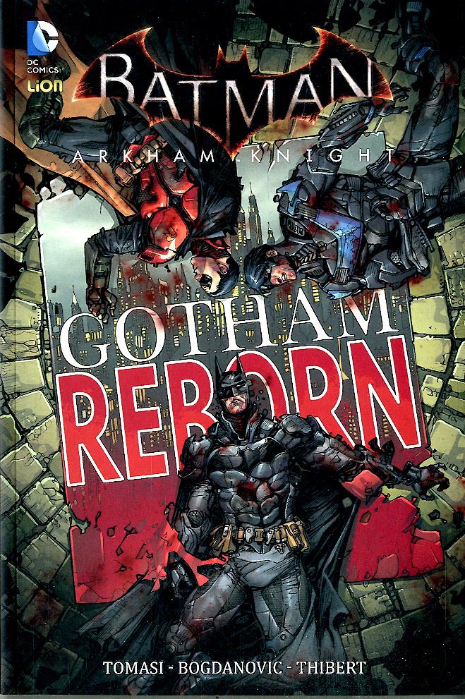 BATMAN ARKHAM KNIGHT 2, LION, nuvolosofumetti,