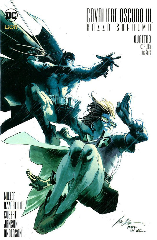 BATMAN IL CAVALIERE OSCURO III razza suprema variant A 4-LION- nuvolosofumetti.