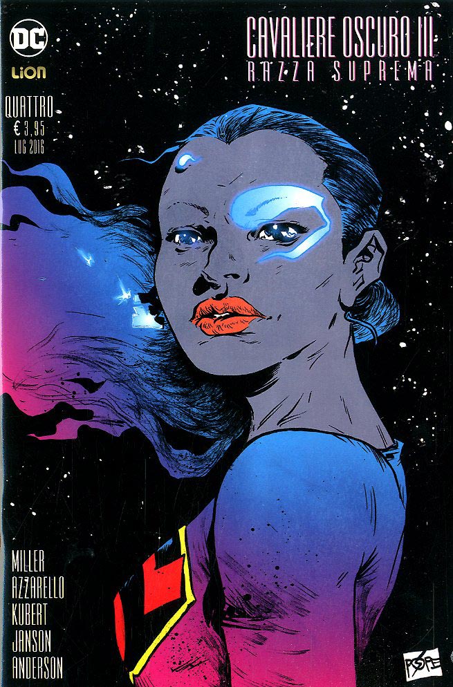 BATMAN IL CAVALIERE OSCURO III razza suprema variant B 4-LION- nuvolosofumetti.