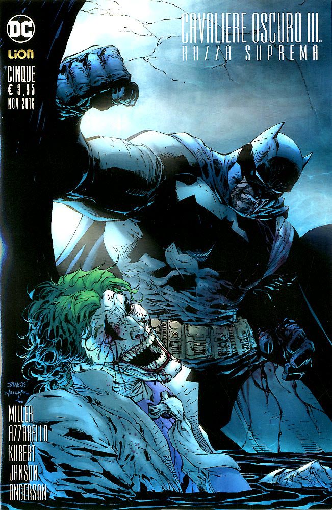BATMAN IL CAVALIERE OSCURO III razza suprema variant A 5-LION- nuvolosofumetti.