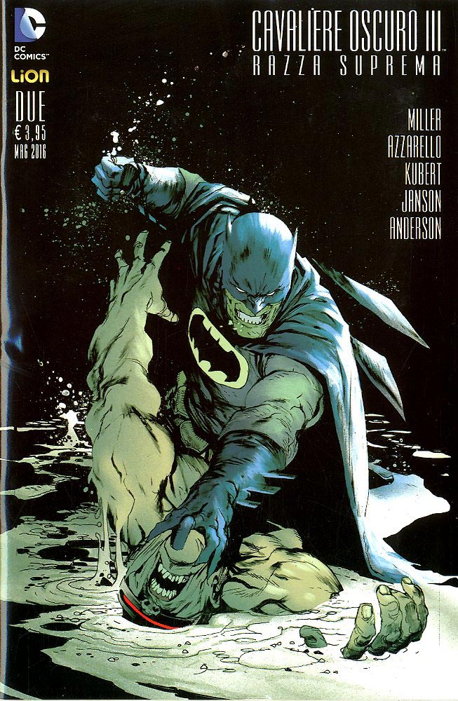 BATMAN IL CAVALIERE OSCURO III razza suprema variant A 2-LION- nuvolosofumetti.