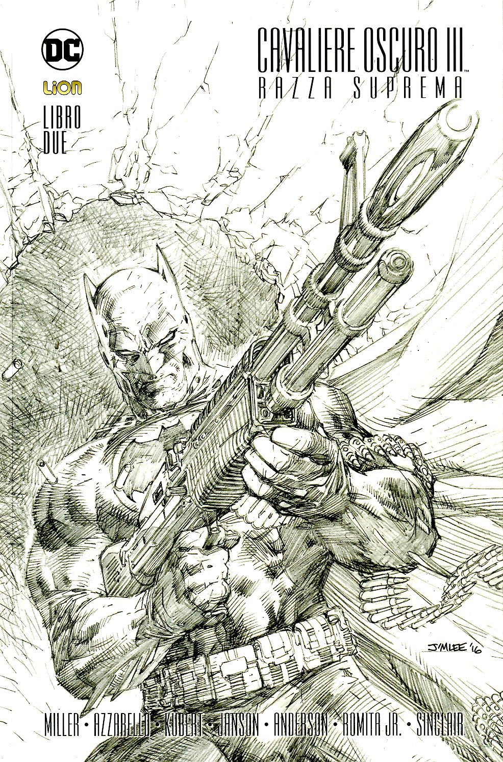 BATMAN IL CAVALIERE OSCURO III razza suprema  tp 2-LION- nuvolosofumetti.