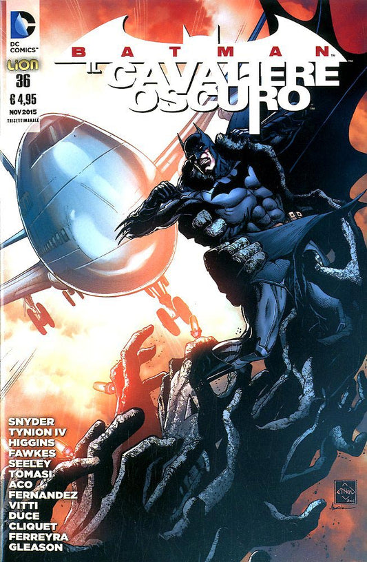 BATMAN IL CAVALIERE OSCURO serie new 52 36-LION- nuvolosofumetti.