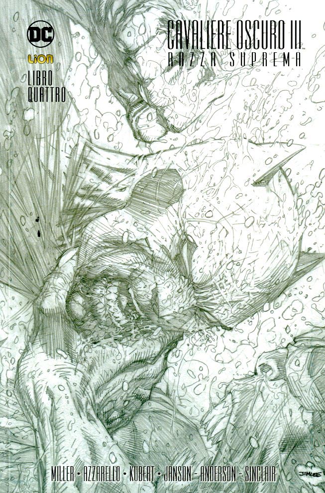 BATMAN IL CAVALIERE OSCURO III razza suprema tp 4-LION- nuvolosofumetti.