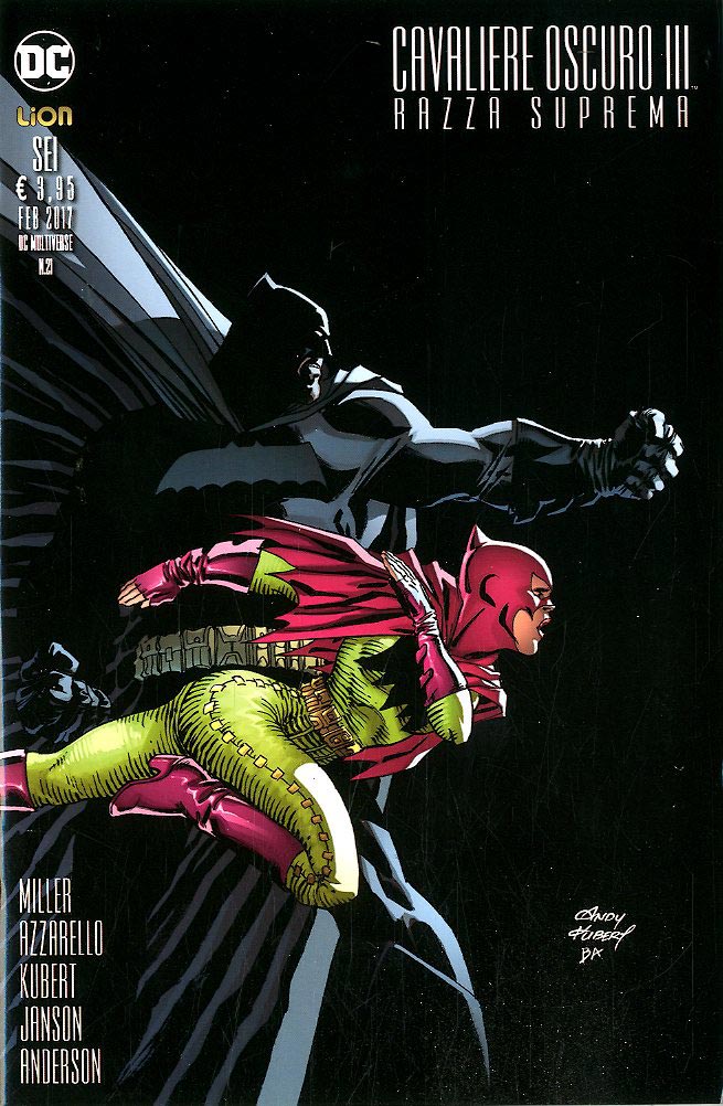 BATMAN IL CAVALIERE OSCURO III razza suprema 6, LION, nuvolosofumetti,
