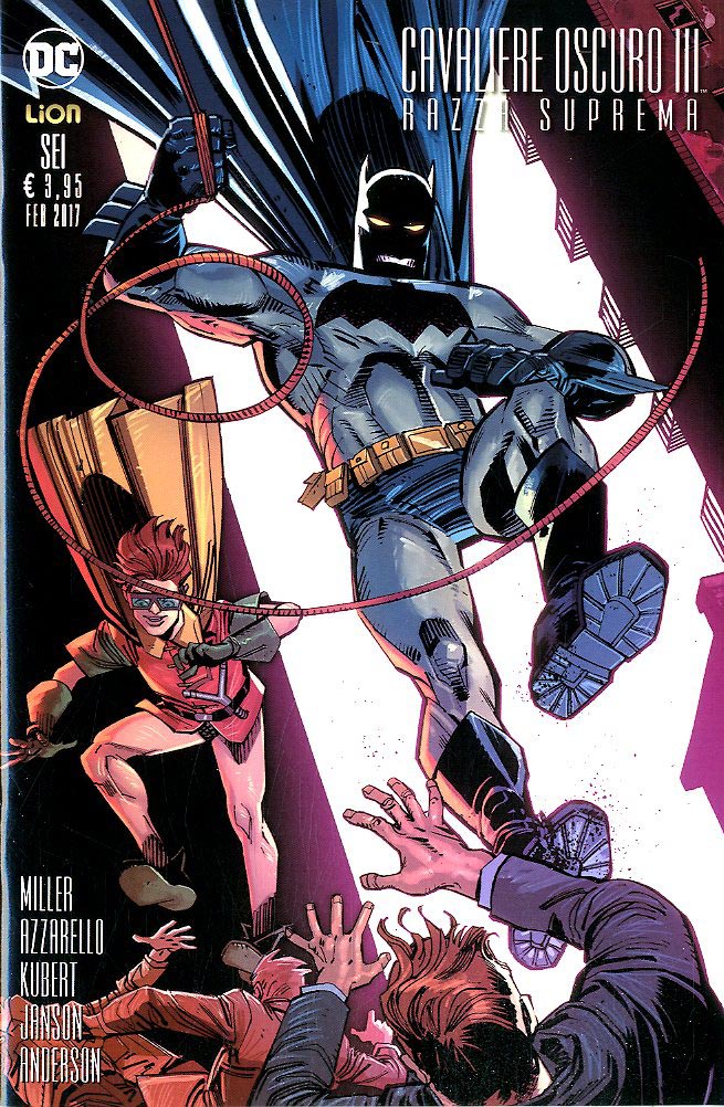 BATMAN IL CAVALIERE OSCURO III razza suprema variant A 6-LION- nuvolosofumetti.