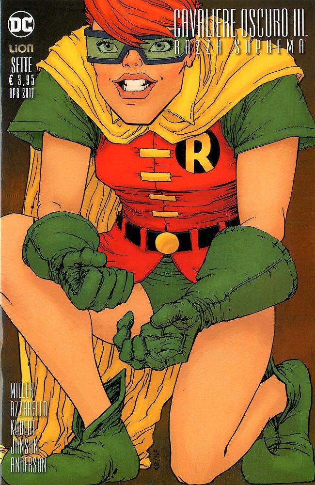 BATMAN IL CAVALIERE OSCURO III razza suprema variant B 7-LION- nuvolosofumetti.