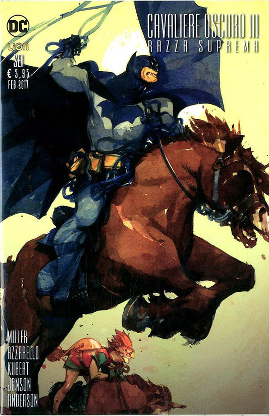 BATMAN IL CAVALIERE OSCURO III razza suprema variant B 6-LION- nuvolosofumetti.