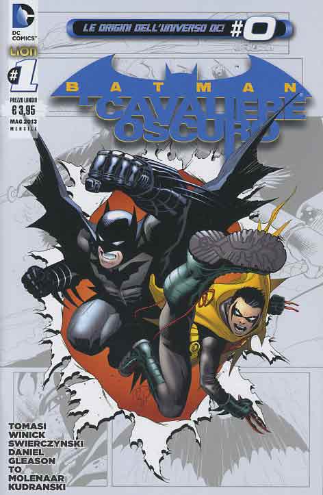 BATMAN IL CAVALIERE OSCURO serie new 52 1-LION- nuvolosofumetti.