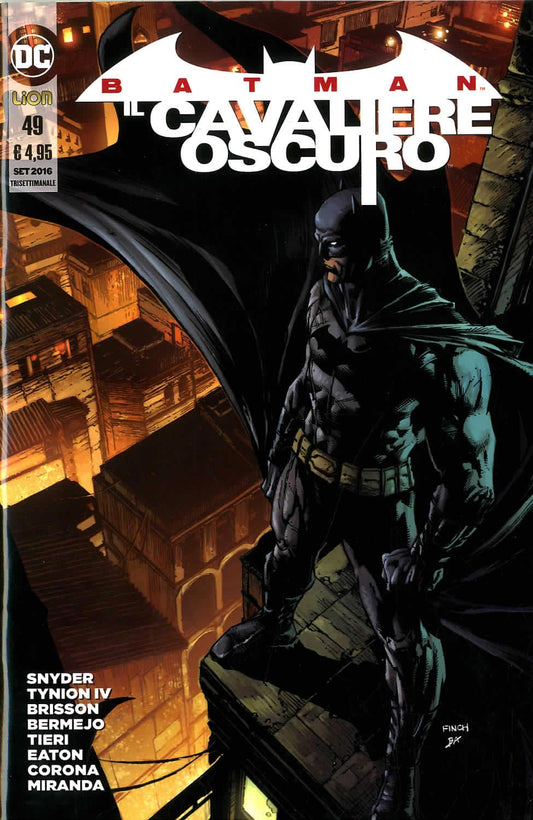 BATMAN IL CAVALIERE OSCURO serie new 52 49-LION- nuvolosofumetti.