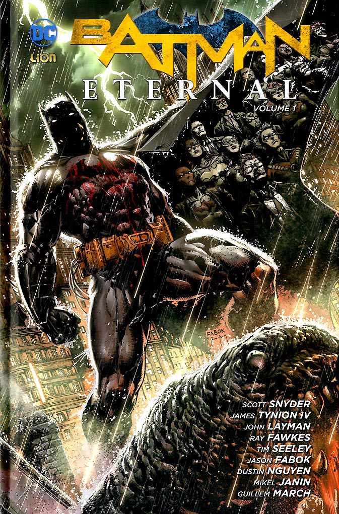 BATMAN ETERNAL 1-LION- nuvolosofumetti.