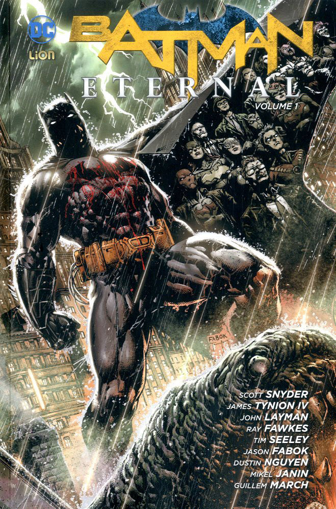 BATMAN ETERNAL 1-LION- nuvolosofumetti.