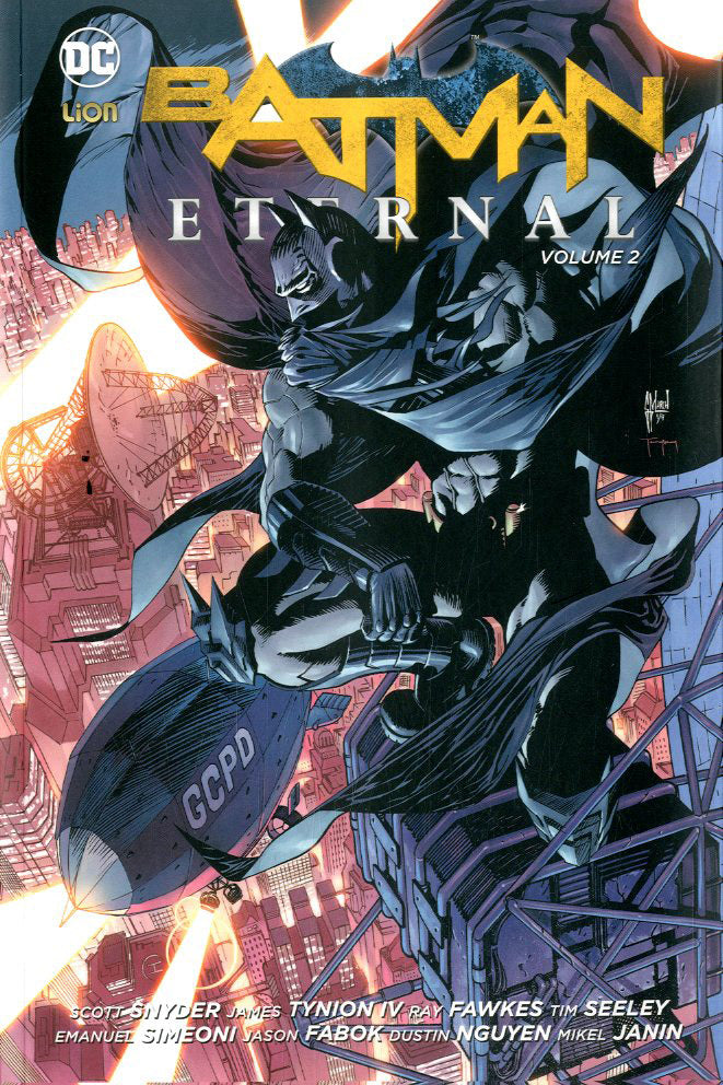 BATMAN ETERNAL 2 NEW 52 LIBRARY-LION- nuvolosofumetti.