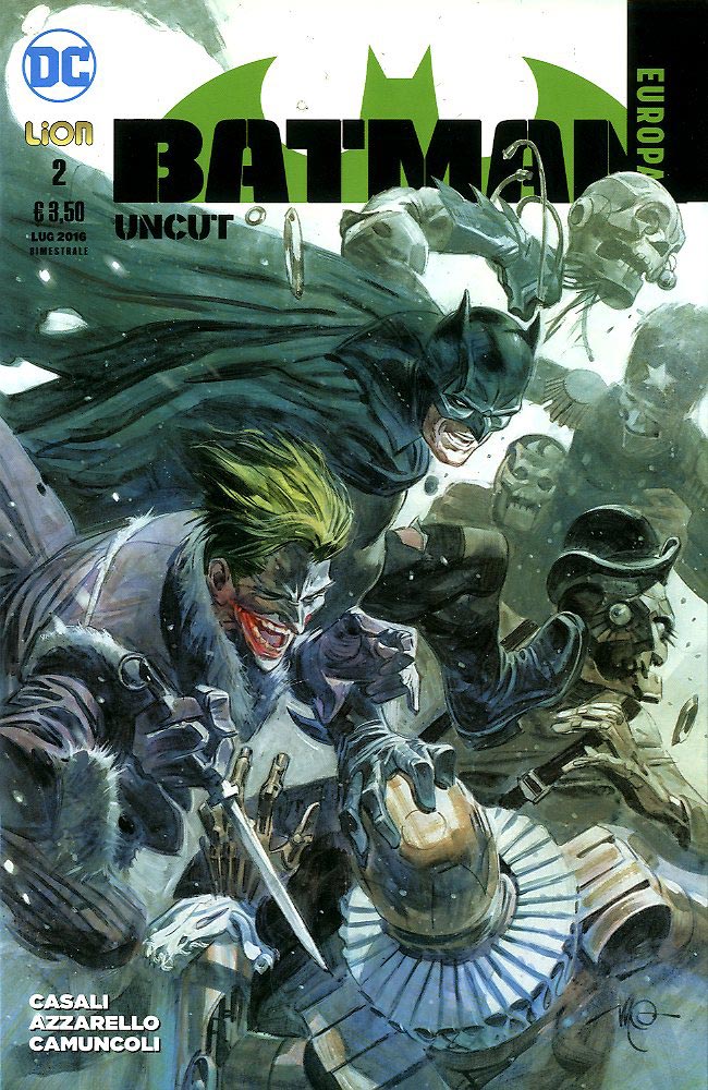 BATMAN EUROPA UNCUT 2-LION- nuvolosofumetti.
