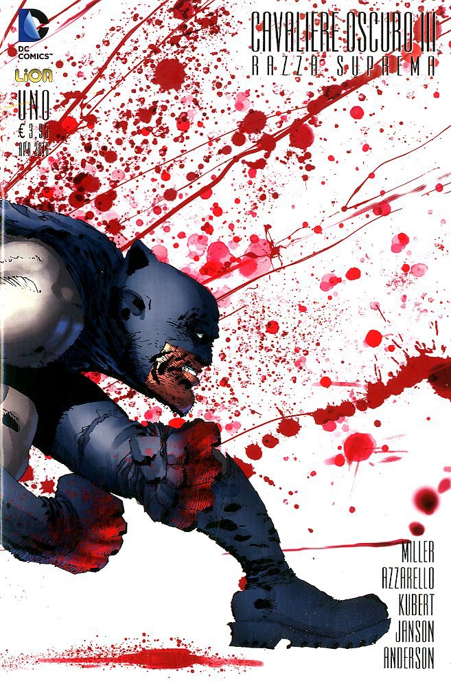BATMAN IL CAVALIERE OSCURO III razza suprema variant 1-LION- nuvolosofumetti.