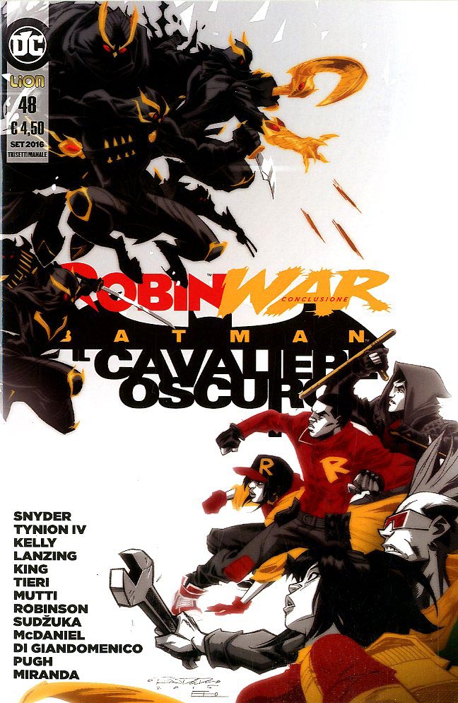 BATMAN IL CAVALIERE OSCURO serie new 52 48-LION- nuvolosofumetti.