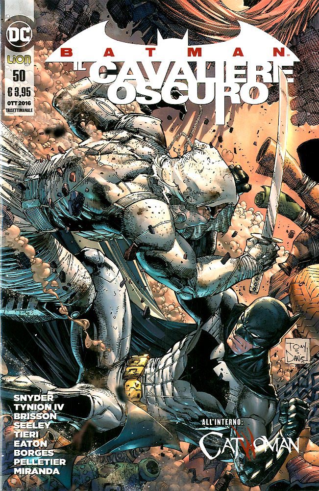 BATMAN IL CAVALIERE OSCURO serie new 52 50-LION- nuvolosofumetti.