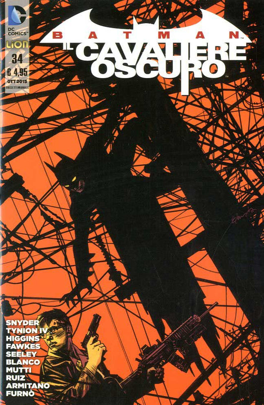 BATMAN IL CAVALIERE OSCURO serie new 52 34-LION- nuvolosofumetti.