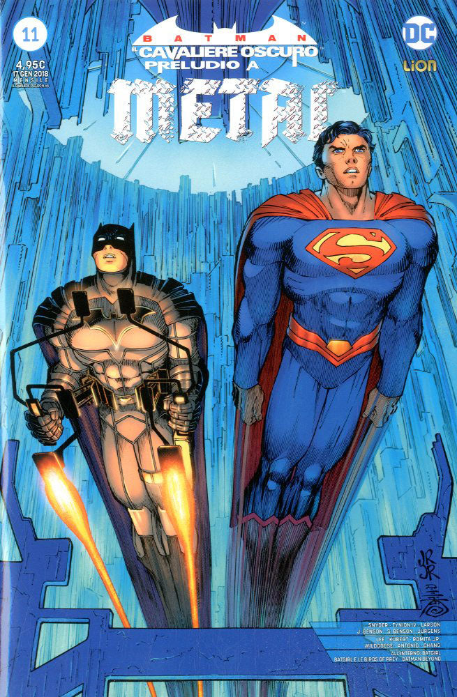 BATMAN CAVALIERE OSCURO VARIANT METAL -11 11, LION, nuvolosofumetti,