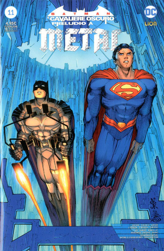 BATMAN CAVALIERE OSCURO  VARIANT METAL -11 11, LION, nuvolosofumetti,