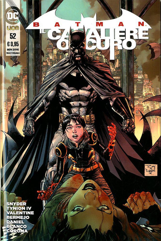 BATMAN IL CAVALIERE OSCURO serie new 52 52-LION- nuvolosofumetti.