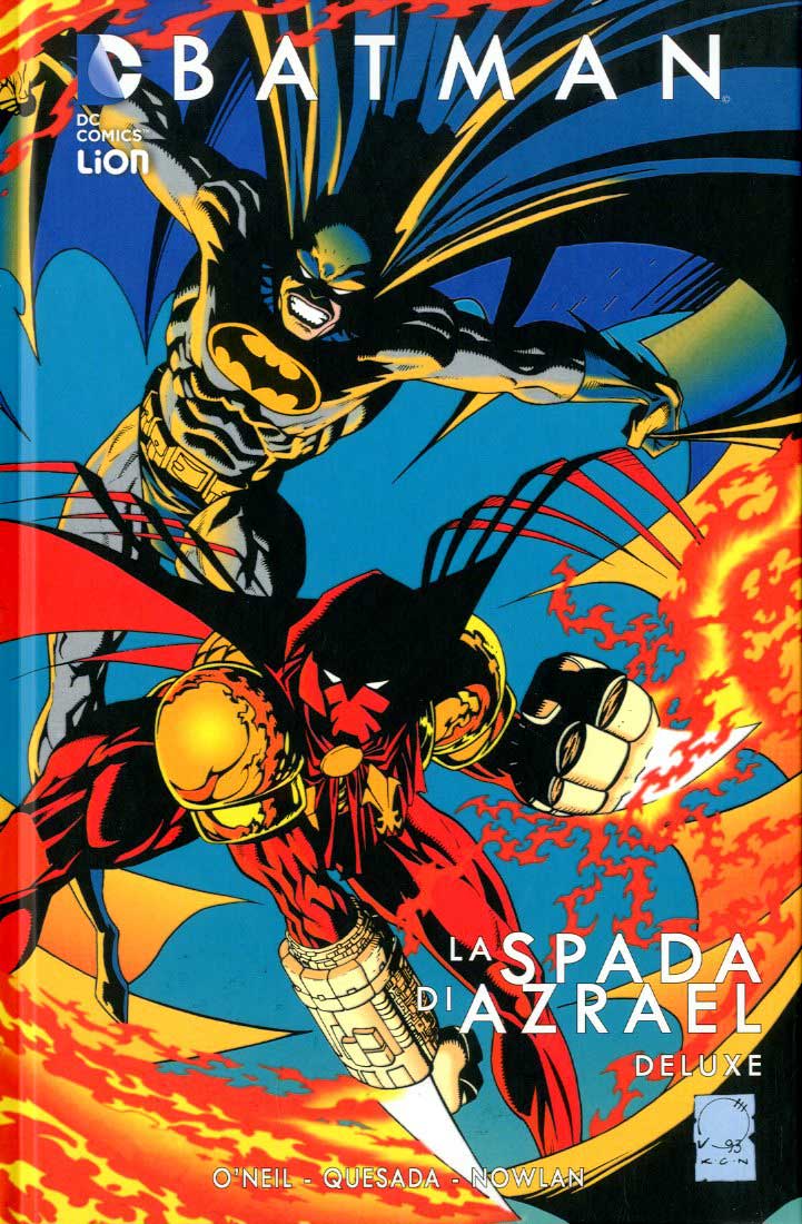 BATMAN la spada di Azrael-LION- nuvolosofumetti.