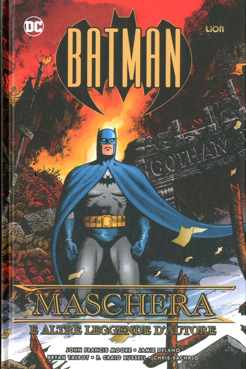 BATMAN maschera e altre leggende d'autore, LION, nuvolosofumetti,