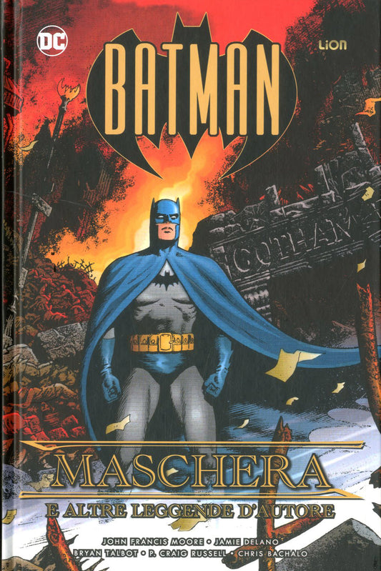 BATMAN maschera e altre leggende d'autore, LION, nuvolosofumetti,