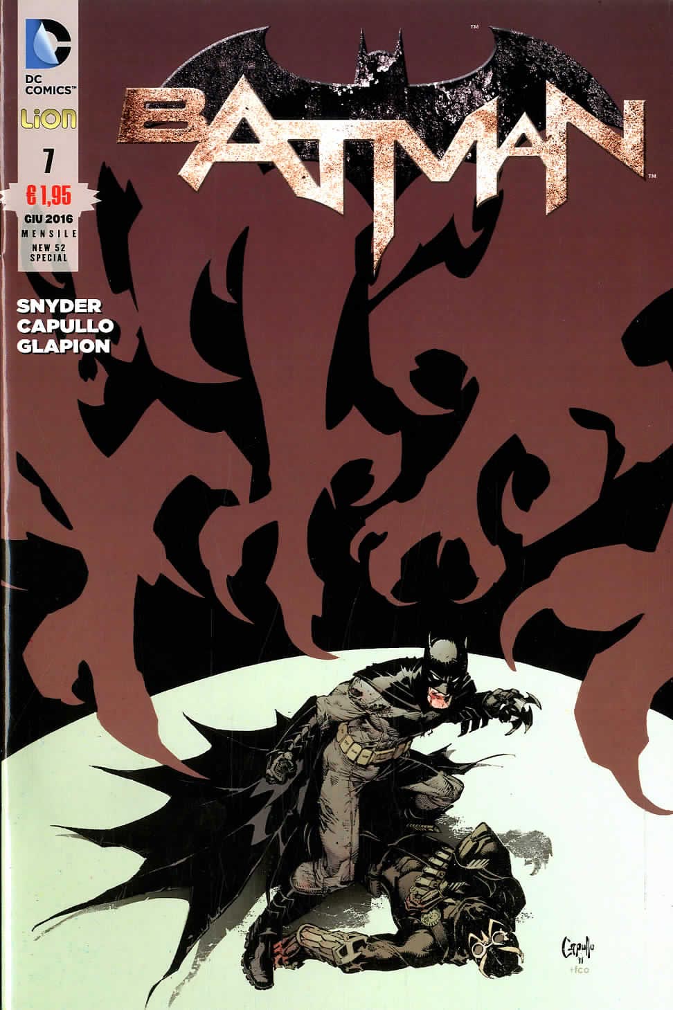 BATMAN NEW 52 SPECIAL 7-LION- nuvolosofumetti.