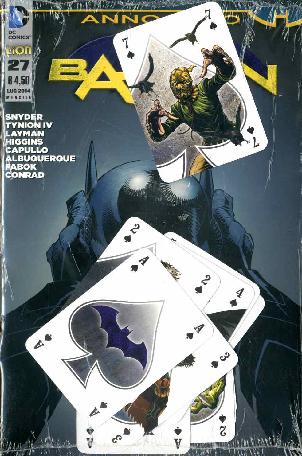 BATMAN serie new 52 27-LION- nuvolosofumetti.