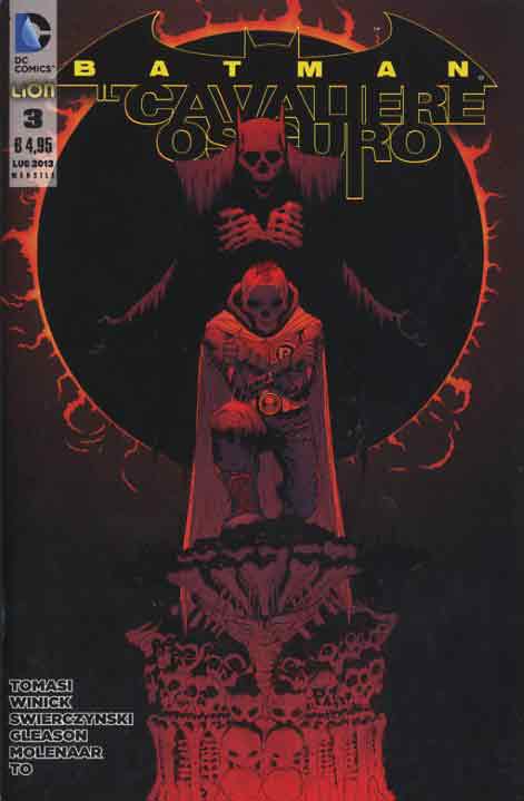BATMAN IL CAVALIERE OSCURO serie new 52 3-LION- nuvolosofumetti.