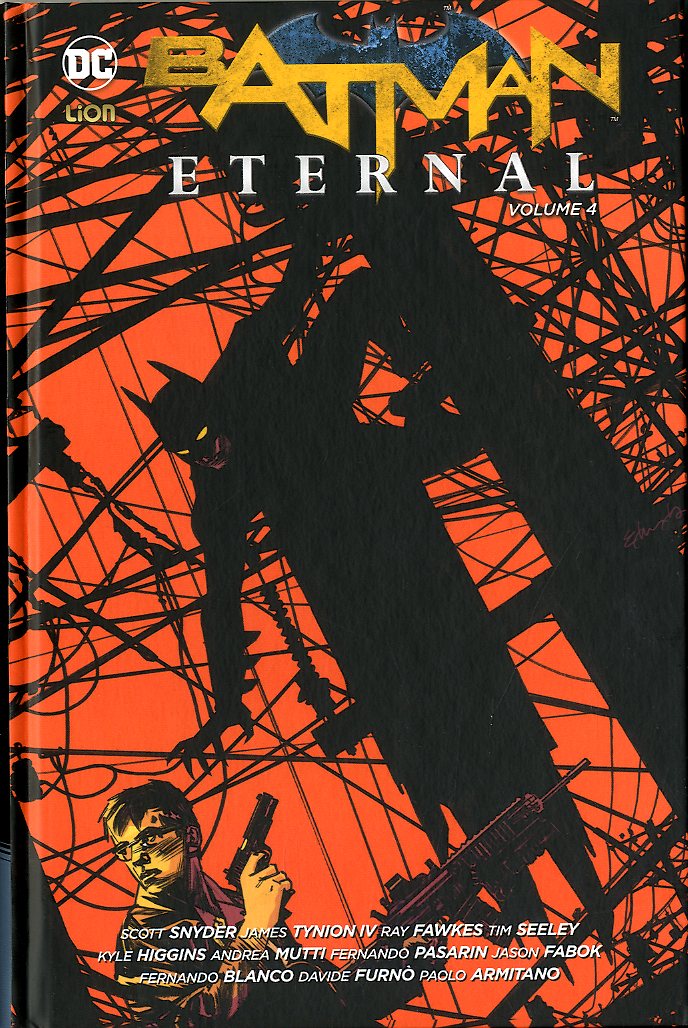 BATMAN ETERNAL 4, LION, nuvolosofumetti,