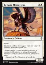 Grifone Messaggero foil  Battaglia per Zendikar 4291-Wizard of the Coast- nuvolosofumetti.
