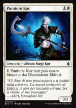 Punitore Kor  Battaglia per Zendikar 4035-Wizard of the Coast- nuvolosofumetti.