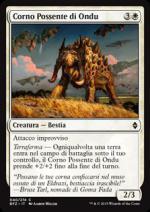 Corno Possente di Ondu  Battaglia per Zendikar 4040-Wizard of the Coast- nuvolosofumetti.