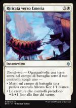 Ritirata verso Emeria  Battaglia per Zendikar 4044-Wizard of the Coast- nuvolosofumetti.