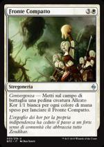 Fronte Compatto  Battaglia per Zendikar 4053-Wizard of the Coast- nuvolosofumetti.