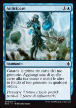 Anticipare foil  Battaglia per Zendikar 4295-Wizard of the Coast- nuvolosofumetti.