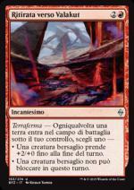 Ritirata verso Valakut  Battaglia per Zendikar 4153-Wizard of the Coast- nuvolosofumetti.