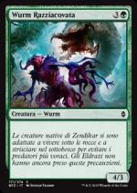 Wurm Razziacovata foil  Battaglia per Zendikar 4306-Wizard of the Coast- nuvolosofumetti.