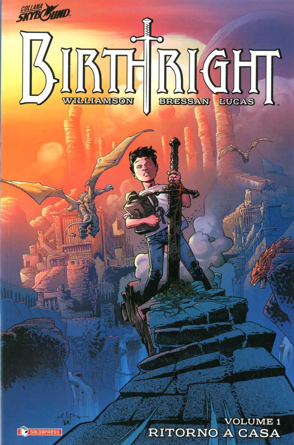 BIRTHRIGHT # 1 (BROSSURATO) 1-SALDAPRESS- nuvolosofumetti.
