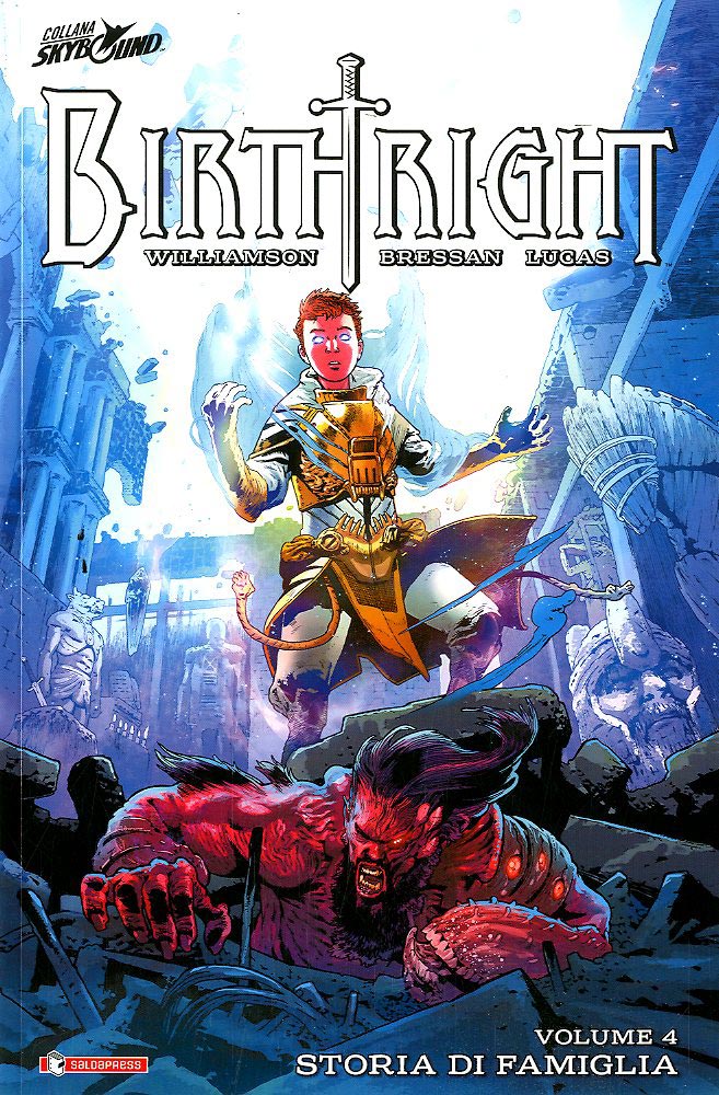 BIRTHRIGHT # 4 (BROSSURATO) 4-SALDAPRESS- nuvolosofumetti.