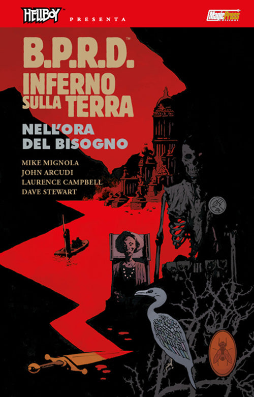 HELLBOY PRESENTA B.P.R.D. INFERNO SULLA TERRA 15-MAGIC PRESS- nuvolosofumetti.