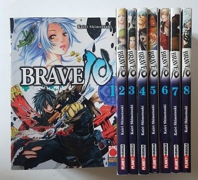 Brave 10 serie completa dal n. 1 al n. 8 - Planet manga-COMPLETE E SEQUENZE- nuvolosofumetti.