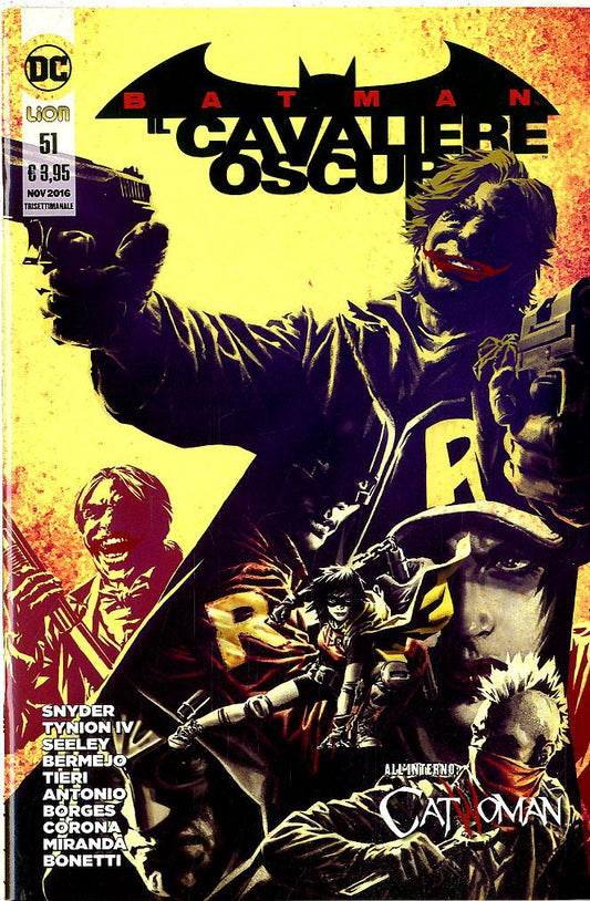 BATMAN IL CAVALIERE OSCURO serie new 52 51-LION- nuvolosofumetti.