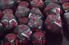 Dadi set da 7 in box Signature-CHESSEX- nuvolosofumetti.