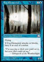 Elementale della Nebbia  CAVALCAVENTO 3041-Wizard of the Coast- nuvolosofumetti.